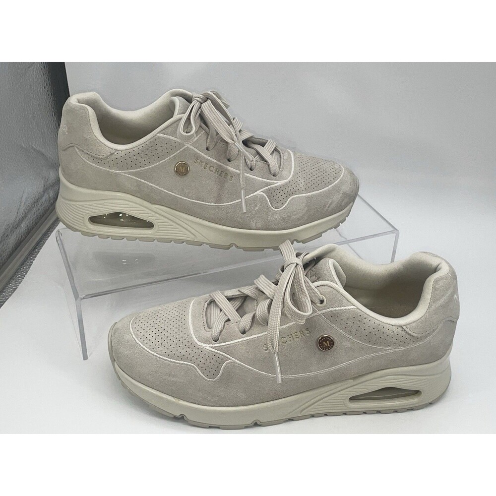 Skechers Martha Stewart Air Cooled Memory Foam Sneakers Womens 8 Off White